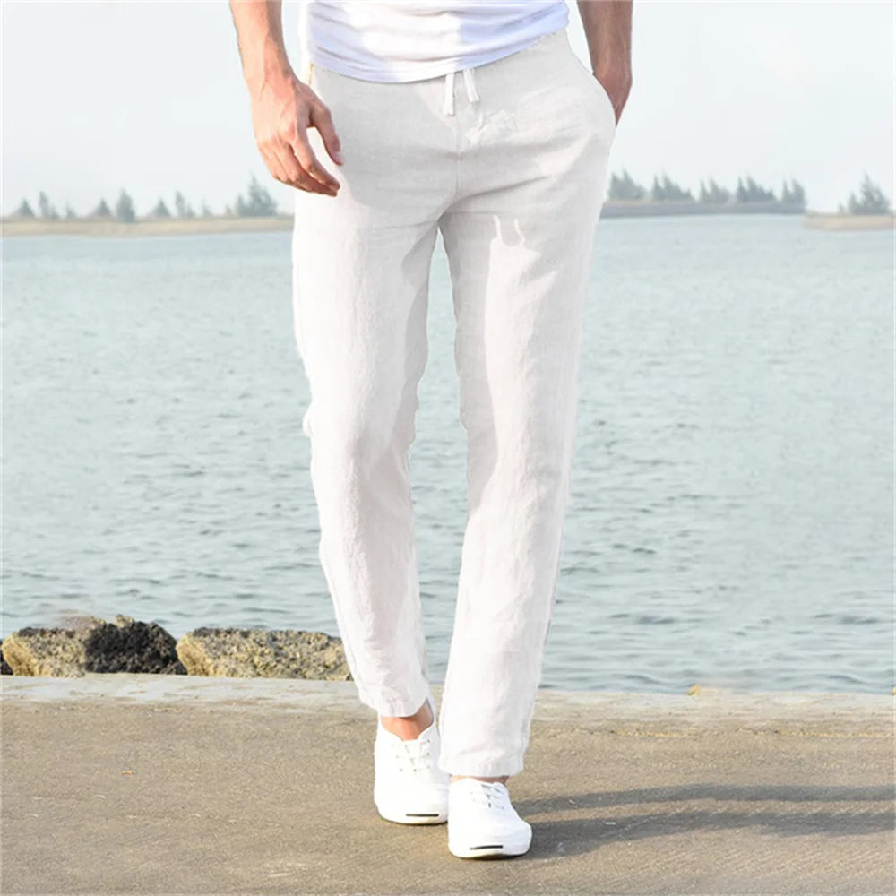 Lusso basic linen pants