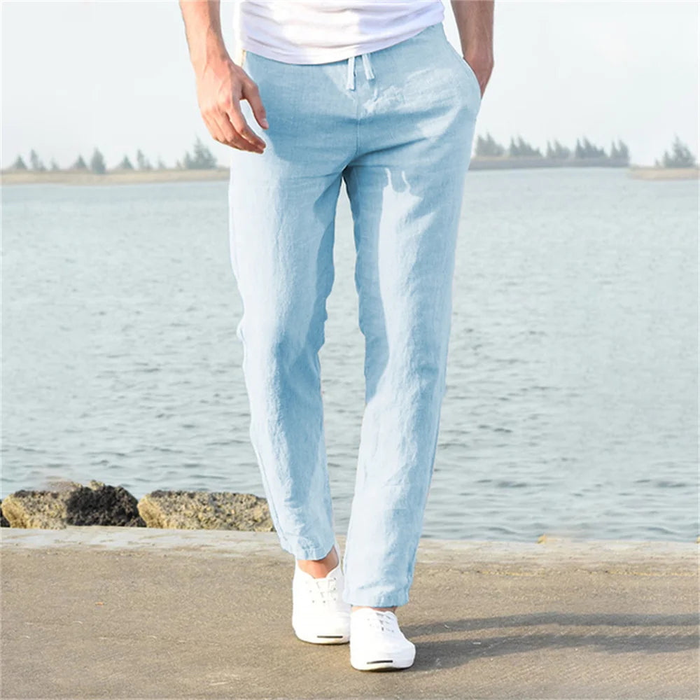 Lusso basic linen pants