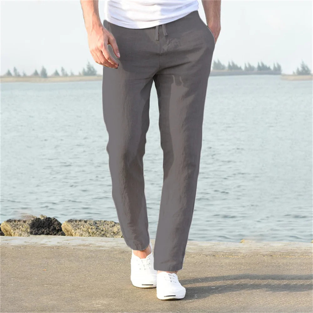 Lusso basic linen pants